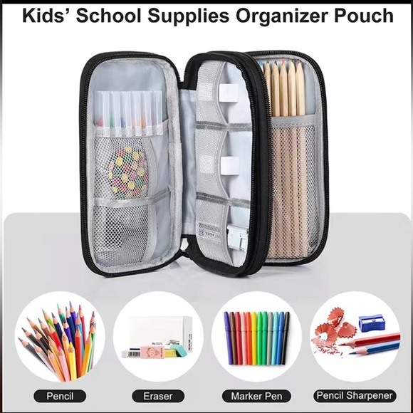 Handbags - School Supply Organizer Pouch 8” x 5”